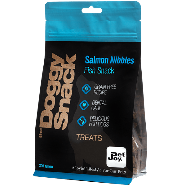 the DoggySnack Fish Snack Salmon Nibbles