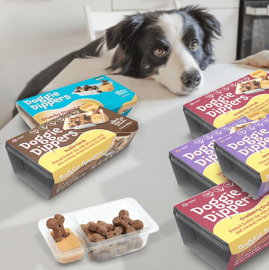 Doggie Dippers snacks honden ambacht pindakaas