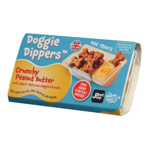 Doggie Dippers Pet-Joy crunchy snack pindakaas
