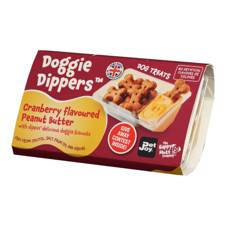 Doggie Dipper Pet-Joy koekje pindakaas honden snack